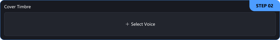 Generatore di cover musicali con Smart Algorithm – Passo 2: Scegli modelli vocali pubblici o crea un clone vocale personalizzato